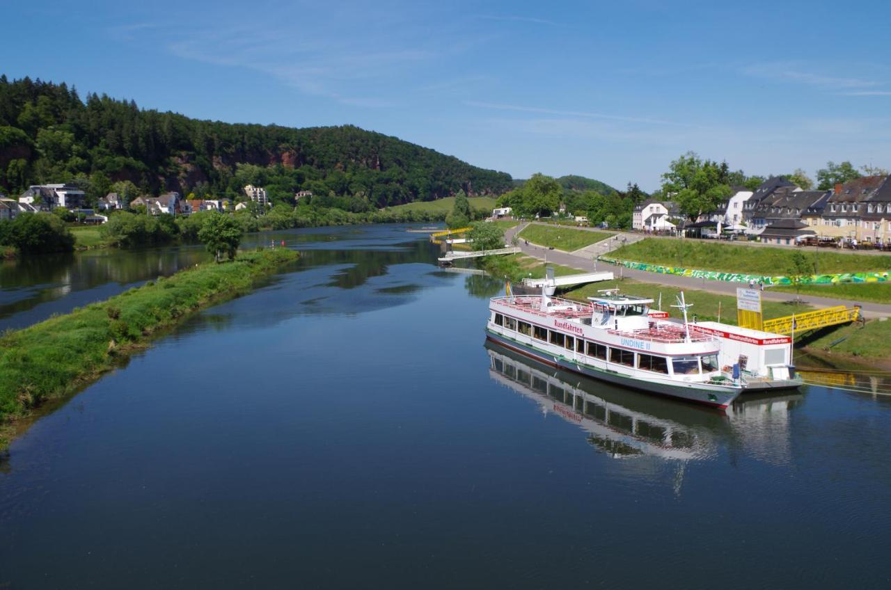 Appartamento Wohnen Am Trierer Moselufer Esterno foto