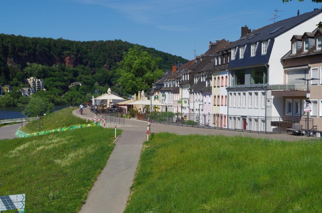 Appartamento Wohnen Am Trierer Moselufer Esterno foto