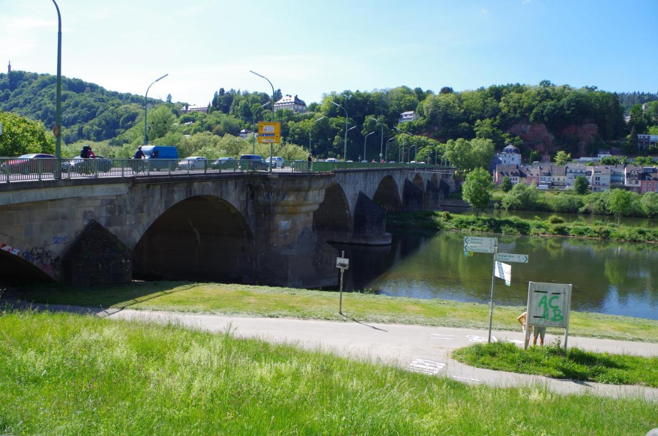 Appartamento Wohnen Am Trierer Moselufer Esterno foto